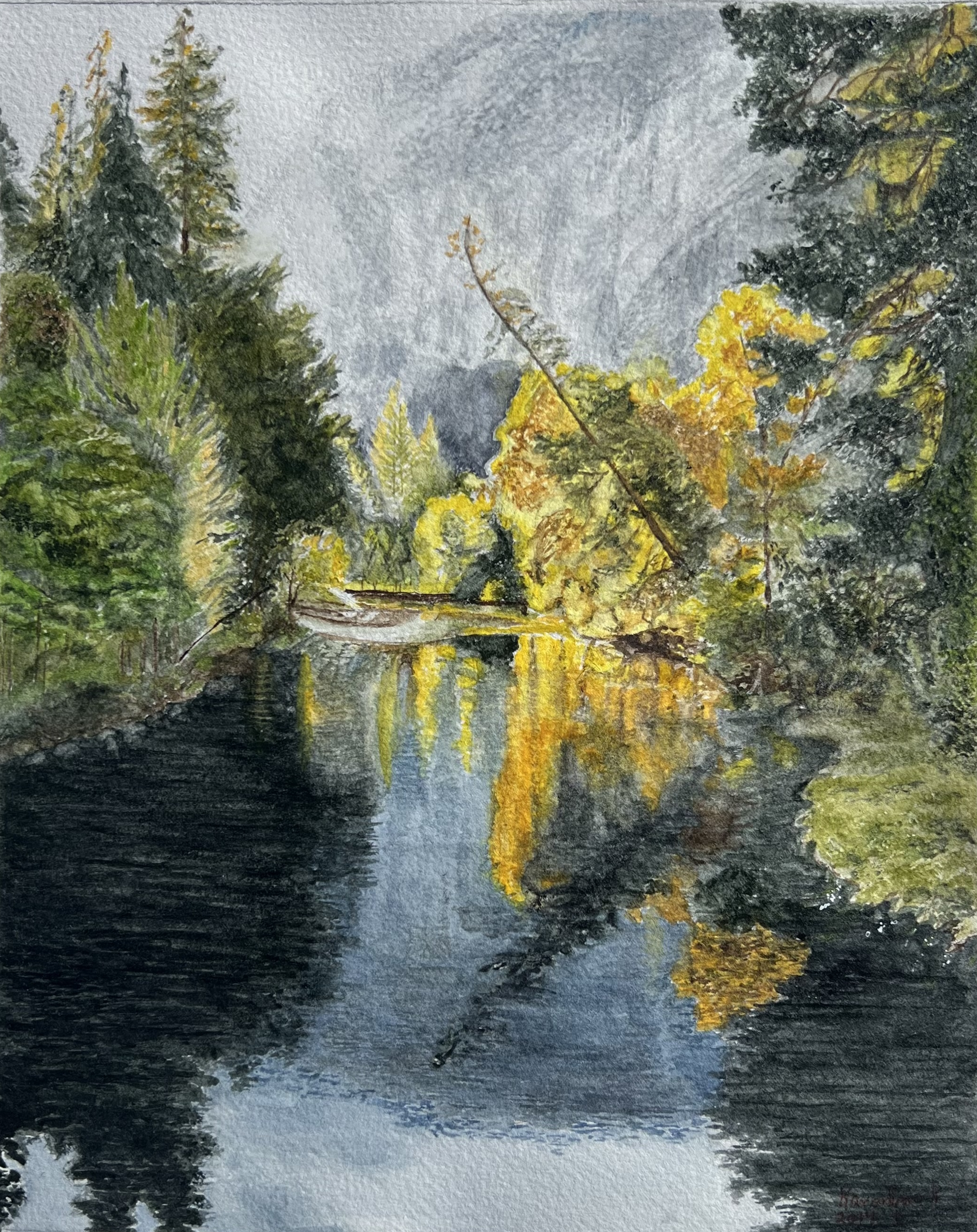 Reflections painting by Karen